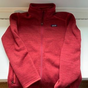 Patagonia better sweater Large (12) burnt orange